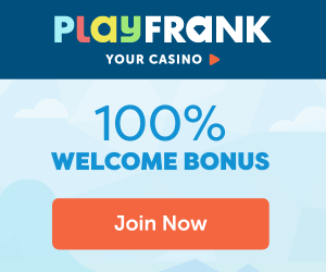 PlayFrank Casino 100 Free Spins